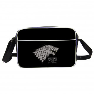 Sac besace Game of Thrones Maison Stark "Winter is Coming"
