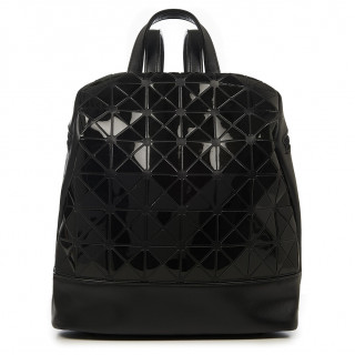 Sac  dos noir  motif prisme - Banned