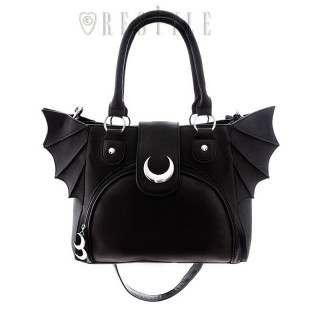 Sac  main ailes de chauve-souris et lune renverse - Restyle