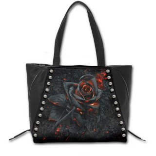 Sac  main goth-rock  rose noire incandescente