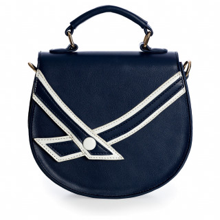 Sac  main rtro style nautique bleu - BANNED