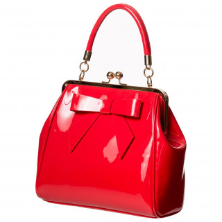 Sac  main similicuir rouge "AMERICAN VINTAGE" - Banned