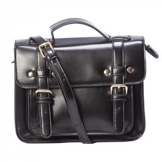 Sac  main style cartable noir "GALATEE" - Banned