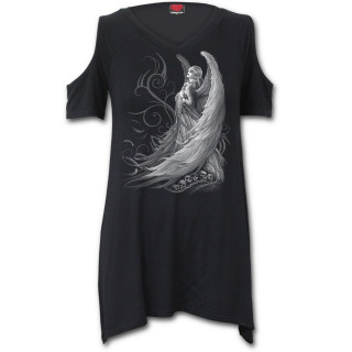 T-shirt femme paules nues  ange captif