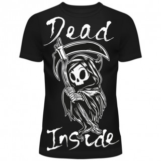 T-shirt femme  Faucheuse DEAD INSIDE REAPER - Cupcake Cult