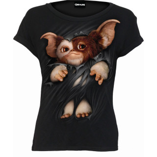 T-shirt femme GREMLINS - GIZMO (licence officielle)