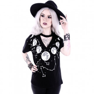 T-shirt femme  Lunes pleines et constellation - RESTYLE