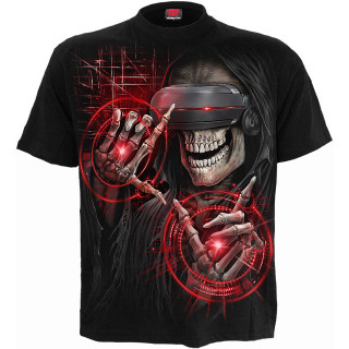 T-shirt homme avec la Mort en mode Ralit virtuelle