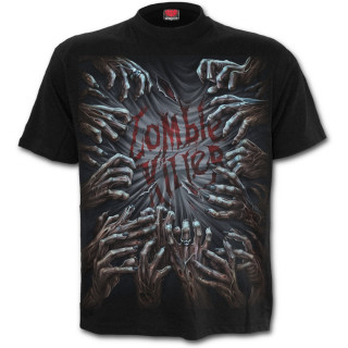 T-shirt homme avec mains de zombies tueurs