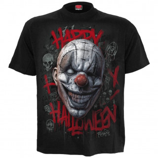 T-shirt homme � clown "HAPPY HORROWEEN"