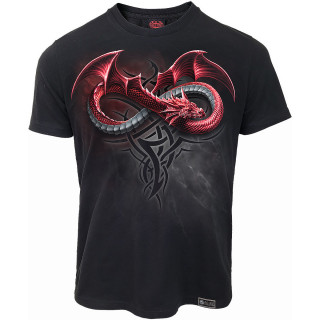 T-shirt homme coton Bio  dragons Yin et Yang