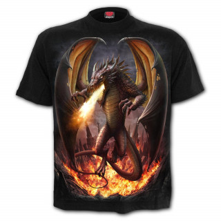 T-Shirt homme  dragon libr de sa prison