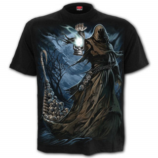 T-shirt homme gothique à passeur des enfers sur le Styx