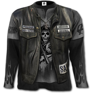 T-shirt homme manches longues "JAX WRAP" - Sons of Anarchy