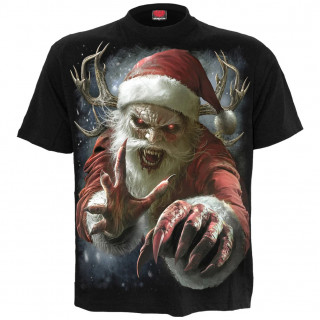 T-shirt homme P�re Noel Mal�fique