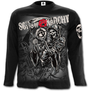 T-shirt homme "Reaper Montage" manches longues - Sons of Anarchy