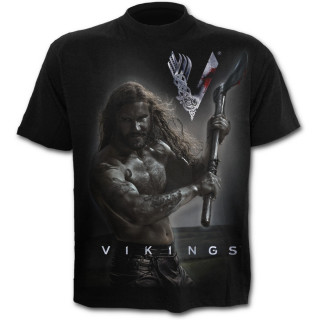 T-shirt homme "ROLLO" avec sa hache srie VIKINGS