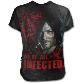 T-shirt homme Walking Dead "All Infected" Daryl