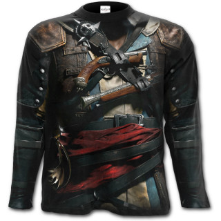 T-shirt manches longues homme Assassins Creed IV Black Flag