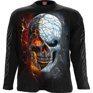 T-shirt manches longues homme fusion Ange et Dmon