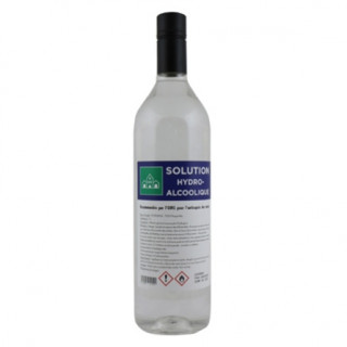 Solution Hydroalcoolique formulation OMS pour les mains - bouteille de 1L