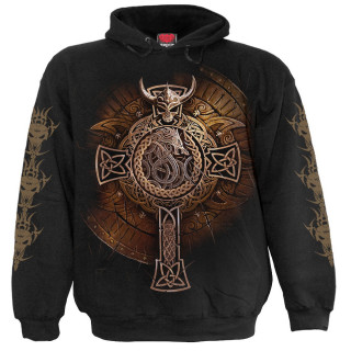 Sweat capuche gothique  Bouclier Viking