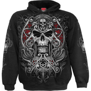 Sweat capuche gothique homme Porte des Morts