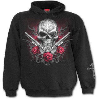 Sweat-capuche homme "DEATH PISTOL" style jour des morts