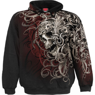 Sweat capuche homme Skull Shoulder Wrap