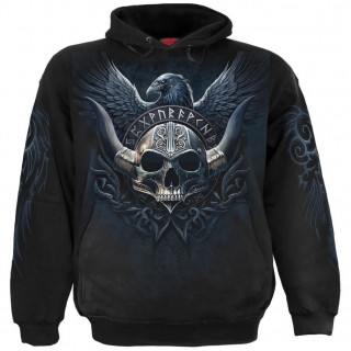 Sweat capuche homme viking Guerrier d'Odin