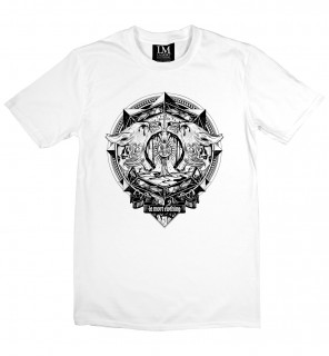 T-shirt gothique homme Locusts (B/W) - LA Mort Clothing
