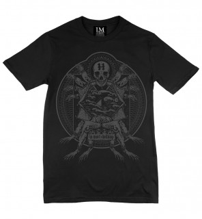 T-shirt gothique homme Poisoned Frog (C/B) - LA Mort Clothing
