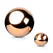 16 Boules De Piercing En Acier Inoxydable - Pour Nombril, Langue, Lèvre, Septum | Tailles 3 à 6 Mm | Rechange Vissable