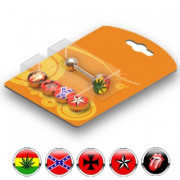 Pack Piercing langue cannabis rebelle