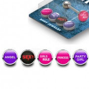 Pack Piercing langue Girly