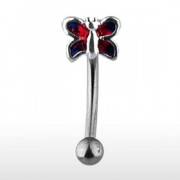 Piercing arcade papillon
