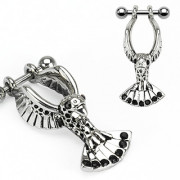 Piercing h�lix aigle en vol sculpt�