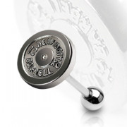 Piercing langue boule et alt�re