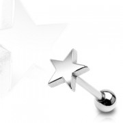 Piercing langue �toile glamour