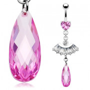 Piercing nombril Princess Cut