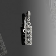 Piercing nombril stick rectangle