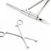 Tattoo Piercing d'outils en acier inoxydable de tatouage septum crevaison Pinces  Pinces pour oreille Nez la lèvre de la langue - Chine Tatouage septum  crevaison forceps et Tattoo Piercing forceps prix