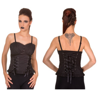 Top / bustier corset style victorien - Banned