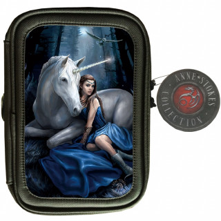 Trousse d'cole effets 3D  femme elfe et licorne - Anne Stokes