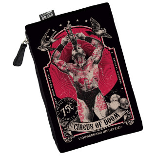 Trousse fourre tout "Circus Of Doom" avec avaleur d'pes - Liquor Brand